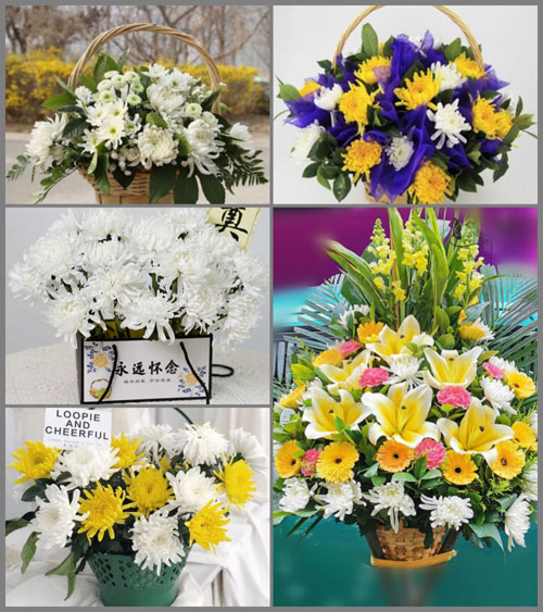 贵州毕节市威宁县龙场镇平街村白事提篮配送